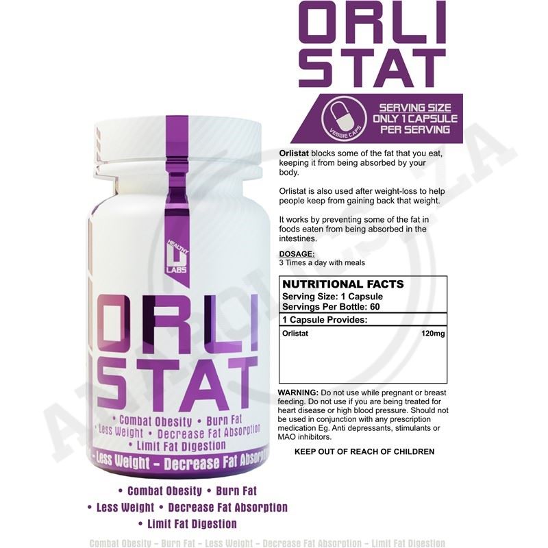 Orlistat – Fat Loss HUL - BeastZA